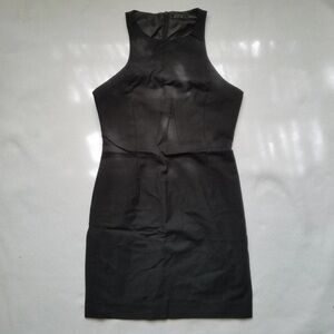 Zara Black Mini Dress // Zara Highneck Cocktail Small
